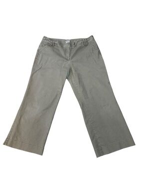 Ann Taylor Signature Fit Pants, Khaki Green, Olive